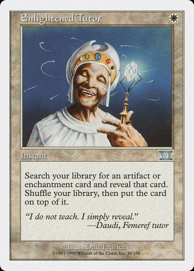 Enlightened Tutor [Classic Sixth Edition] MTG Single Magic: The Gathering    | Red Claw Gaming