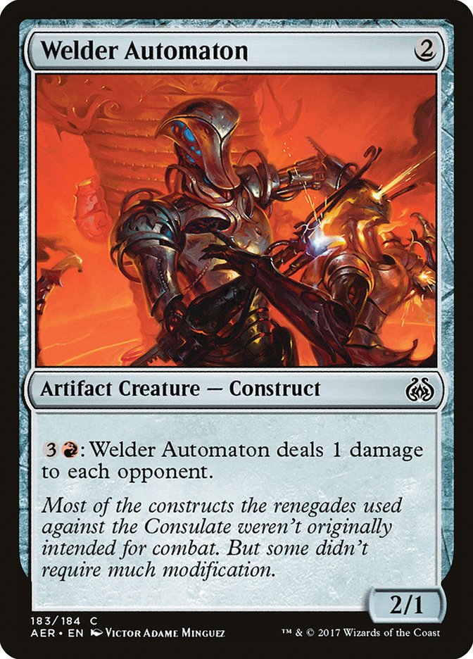 Welder Automaton [Aether Revolt] MTG Single Magic: The Gathering    | Red Claw Gaming