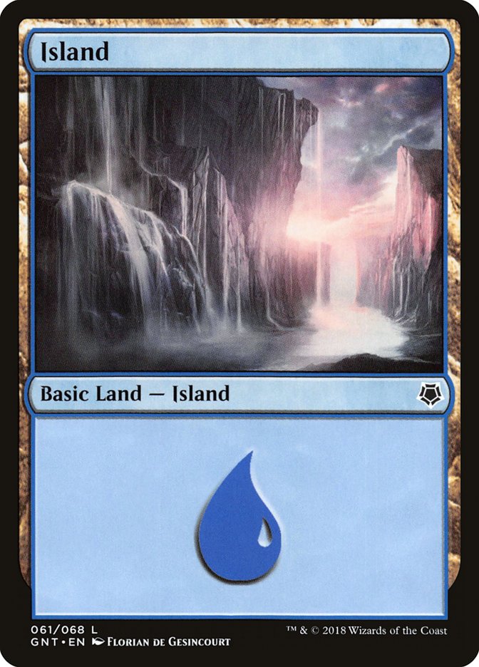 Island (61) [Game Night 2018] MTG Single Magic: The Gathering    | Red Claw Gaming