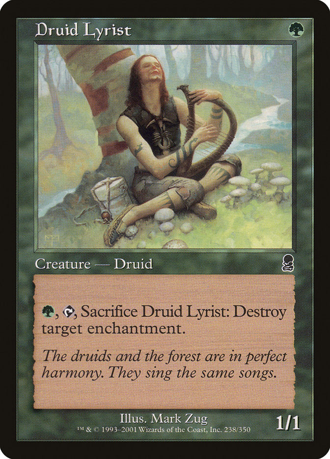 Druid Lyrist [Odyssey] MTG Single Magic: The Gathering    | Red Claw Gaming