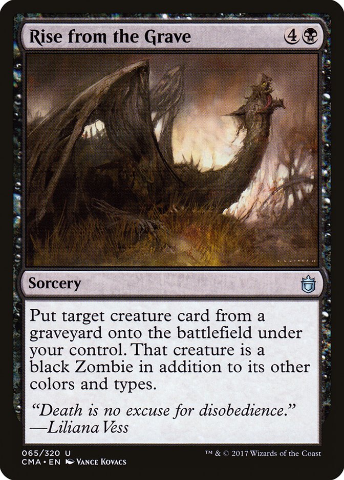 Rise from the Grave [Commander Anthology] MTG Single Magic: The Gathering    | Red Claw Gaming