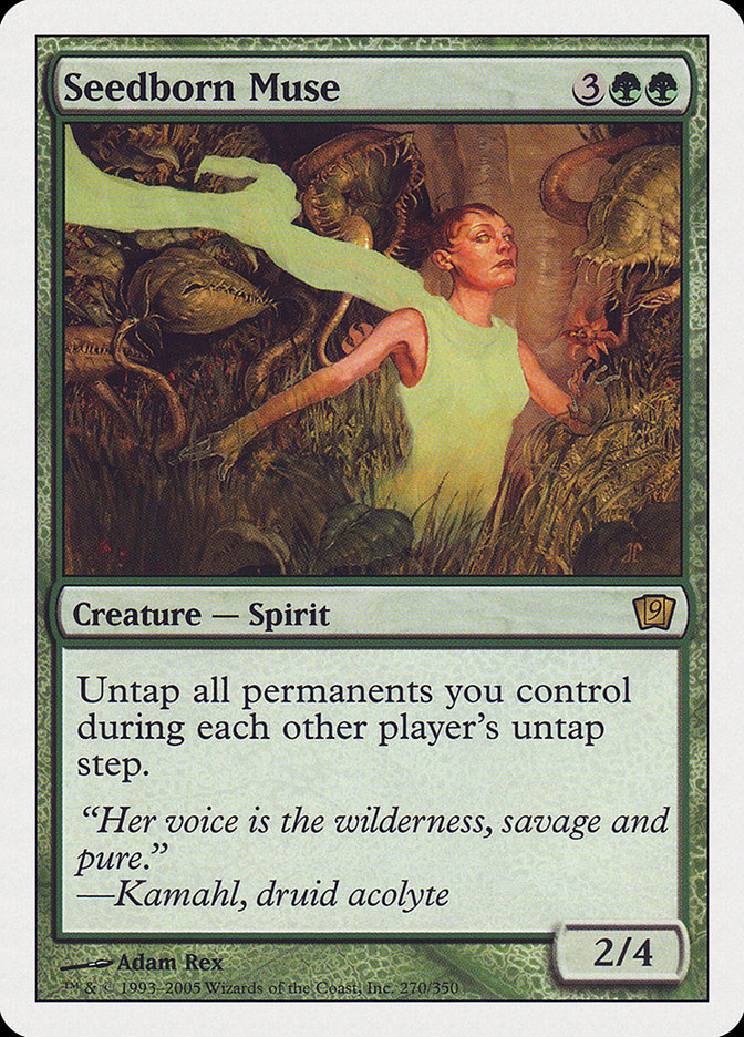 Seedborn Muse [Ninth Edition] MTG Single Magic: The Gathering    | Red Claw Gaming