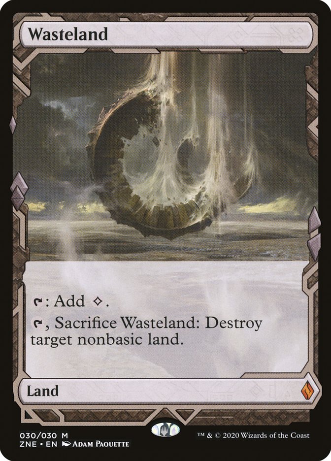 Wasteland (Expeditions) [Zendikar Rising Expeditions] MTG Single Magic: The Gathering    | Red Claw Gaming