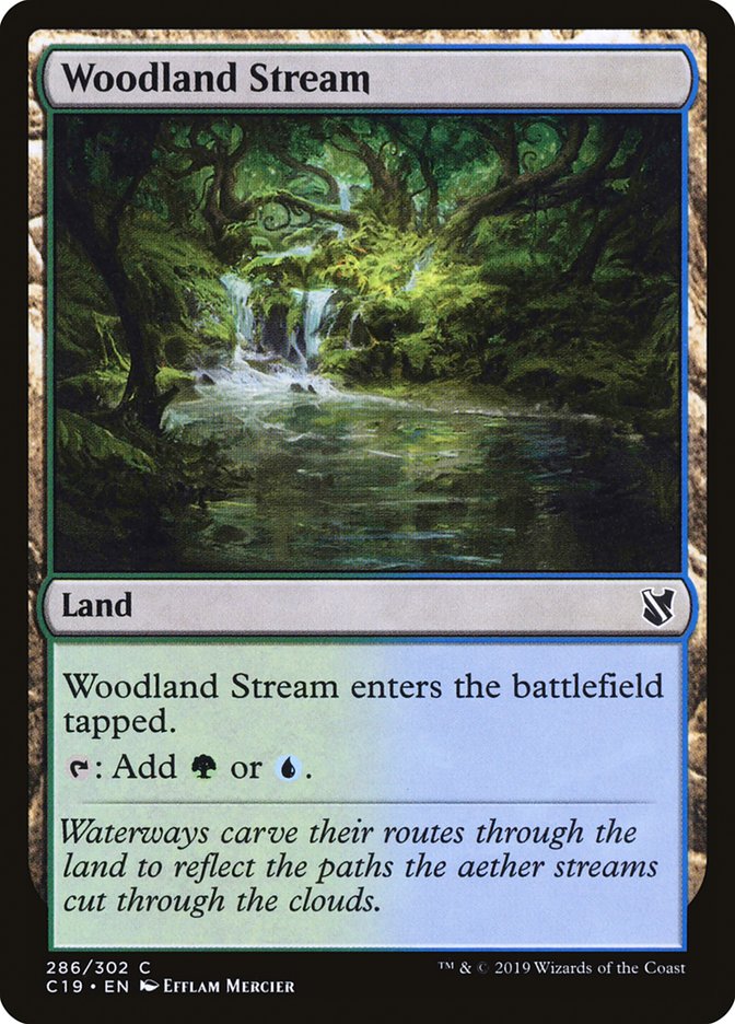 Woodland Stream [Commander 2019] MTG Single Magic: The Gathering    | Red Claw Gaming