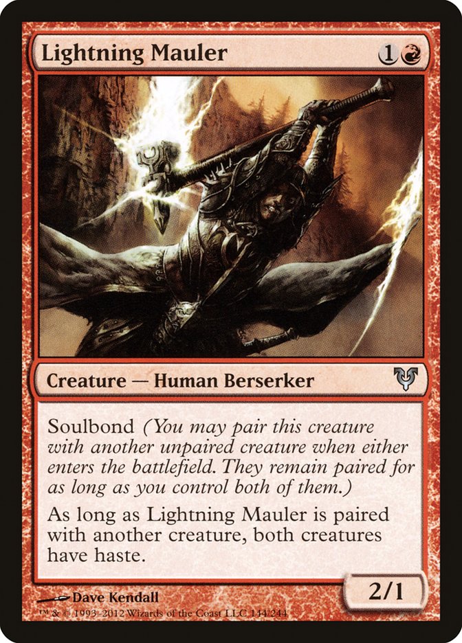 Lightning Mauler [Avacyn Restored] MTG Single Magic: The Gathering    | Red Claw Gaming