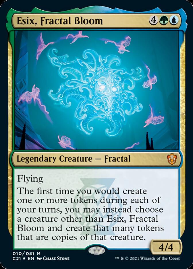 Esix, Fractal Bloom [Commander 2021] MTG Single Magic: The Gathering    | Red Claw Gaming