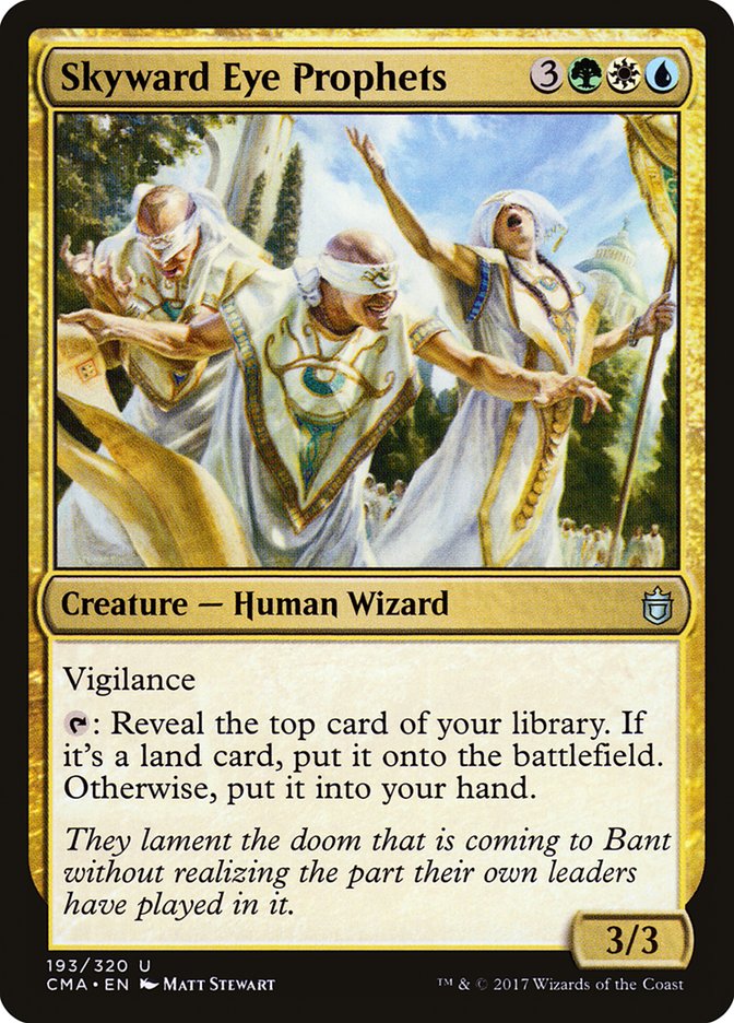 Skyward Eye Prophets [Commander Anthology] MTG Single Magic: The Gathering    | Red Claw Gaming