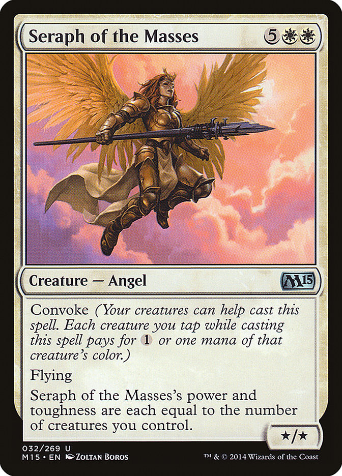 Seraph of the Masses [Magic 2015] MTG Single Magic: The Gathering    | Red Claw Gaming