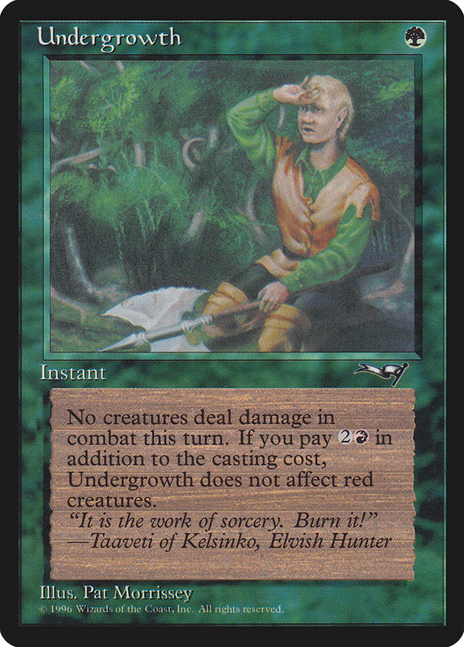 Undergrowth (Wiping Brow) [Alliances] MTG Single Magic: The Gathering    | Red Claw Gaming