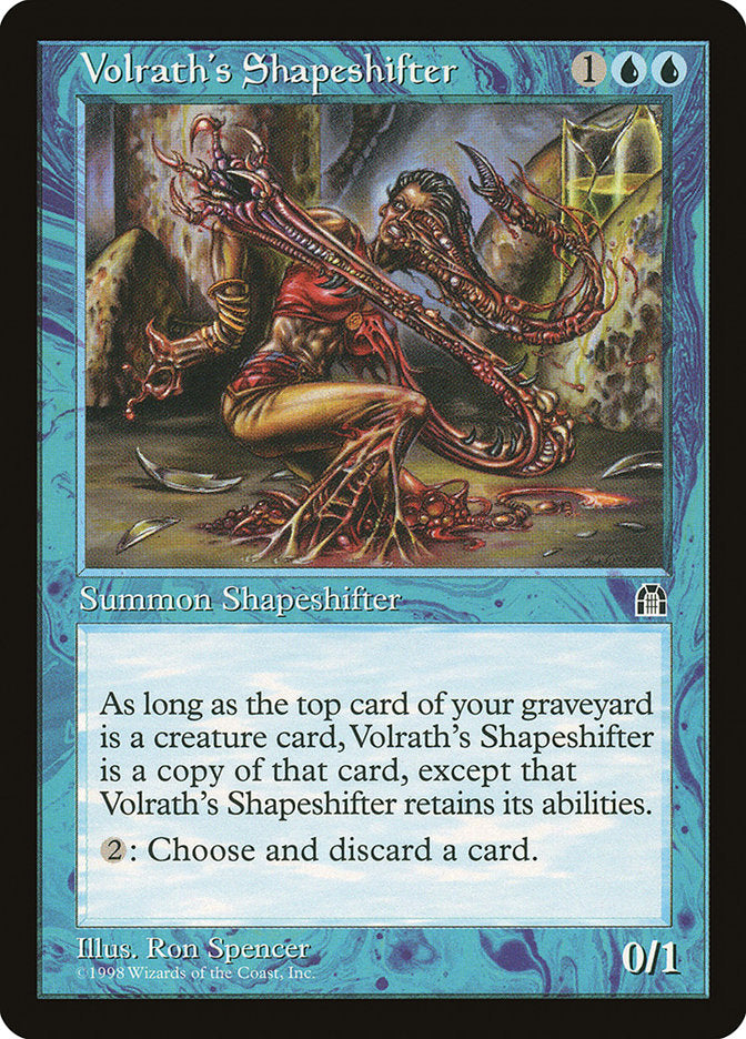Volrath's Shapeshifter [Stronghold] MTG Single Magic: The Gathering    | Red Claw Gaming