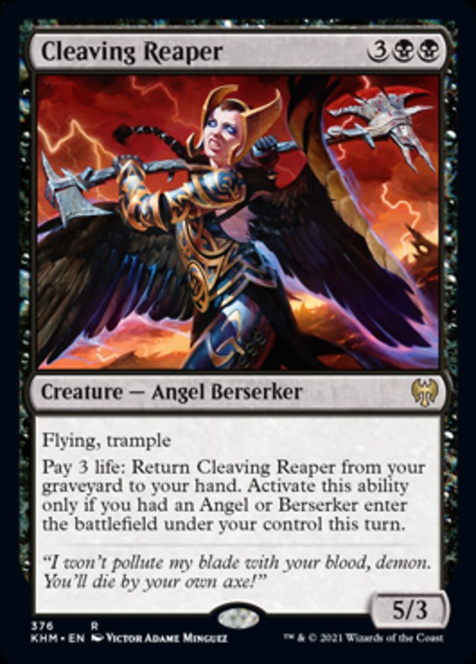 Cleaving Reaper [Kaldheim] MTG Single Magic: The Gathering    | Red Claw Gaming