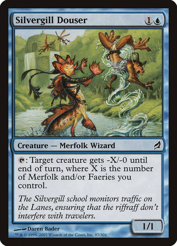 Silvergill Douser [Lorwyn] MTG Single Magic: The Gathering    | Red Claw Gaming