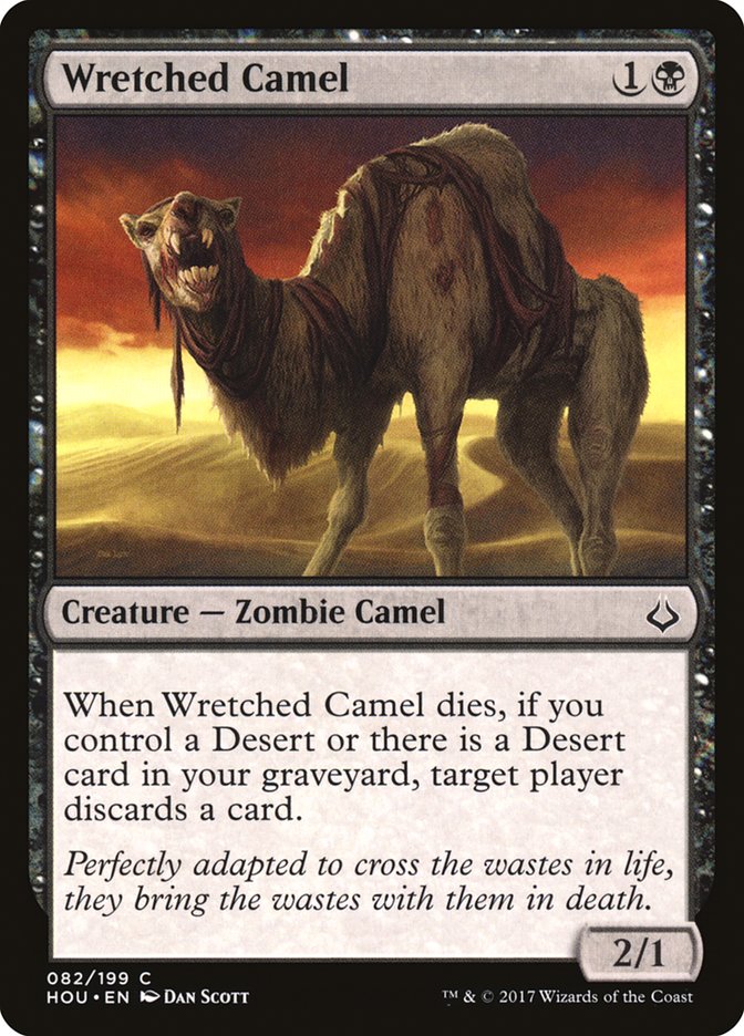 Wretched Camel [Hour of Devastation] MTG Single Magic: The Gathering    | Red Claw Gaming