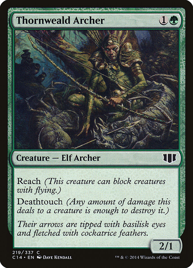 Thornweald Archer [Commander 2014] MTG Single Magic: The Gathering    | Red Claw Gaming