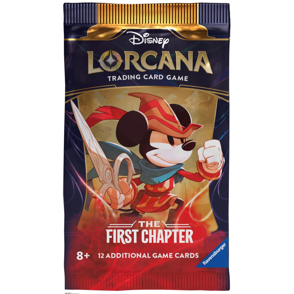 The First Chapter - Booster Pack Lorcana Sealed Disney    | Red Claw Gaming