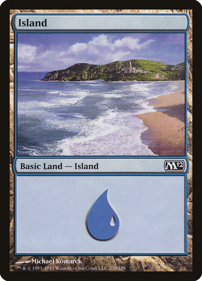 Island (236) [Magic 2012] MTG Single Magic: The Gathering    | Red Claw Gaming