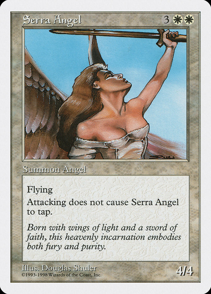 Serra Angel [Anthologies] MTG Single Magic: The Gathering    | Red Claw Gaming