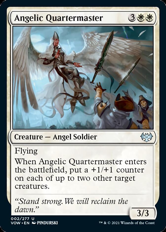 Angelic Quartermaster [Innistrad: Crimson Vow] MTG Single Magic: The Gathering    | Red Claw Gaming