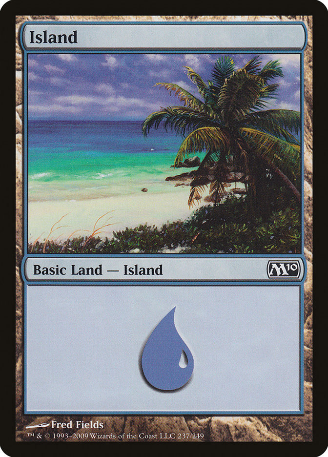 Island (237) [Magic 2010] MTG Single Magic: The Gathering    | Red Claw Gaming