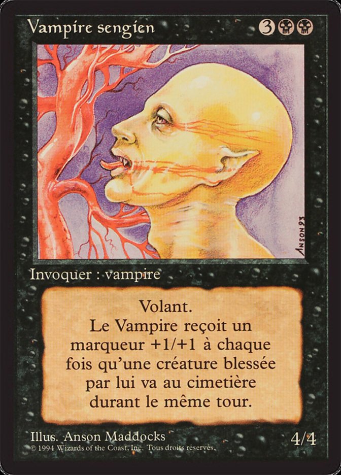 Sengir Vampire [Foreign Black Border] MTG Single Magic: The Gathering    | Red Claw Gaming