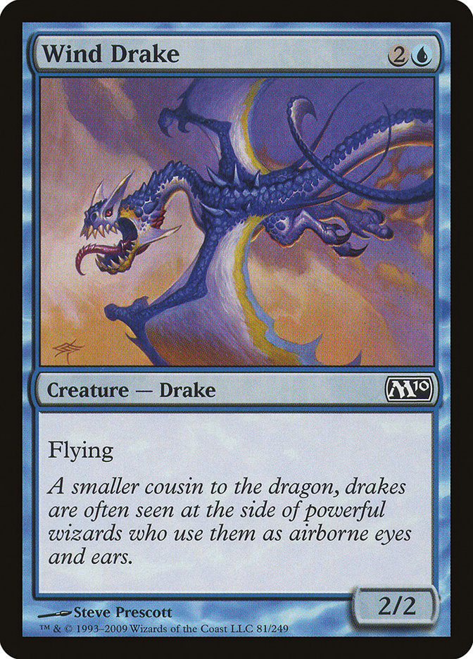 Wind Drake [Magic 2010] MTG Single Magic: The Gathering    | Red Claw Gaming