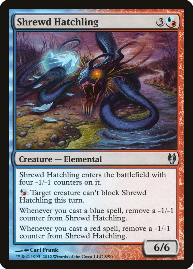 Shrewd Hatchling [Duel Decks: Izzet vs. Golgari] MTG Single Magic: The Gathering    | Red Claw Gaming