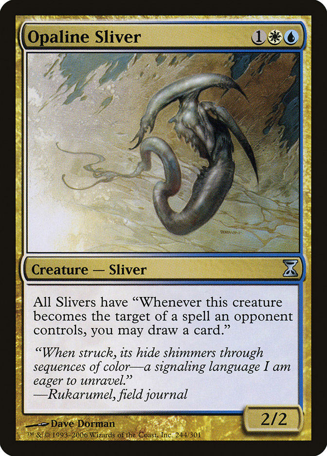 Opaline Sliver [Time Spiral] MTG Single Magic: The Gathering    | Red Claw Gaming