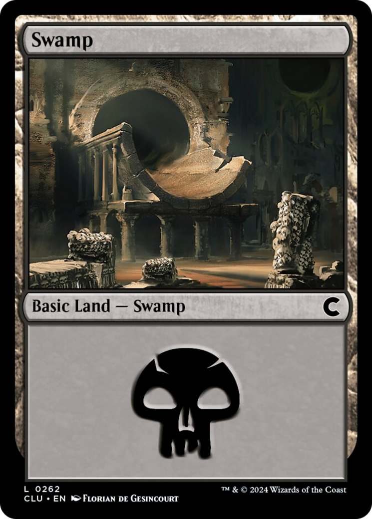 Swamp (0262) [Ravnica: Clue Edition] MTG Single Magic: The Gathering    | Red Claw Gaming