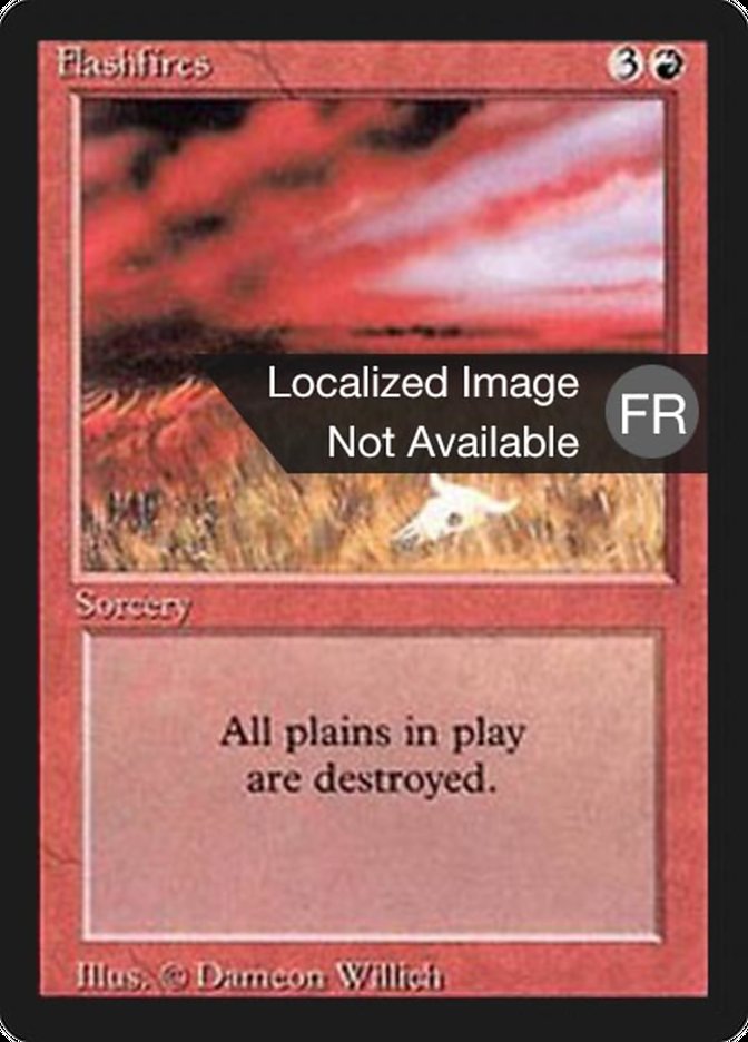 Flashfires [Foreign Black Border] MTG Single Magic: The Gathering    | Red Claw Gaming