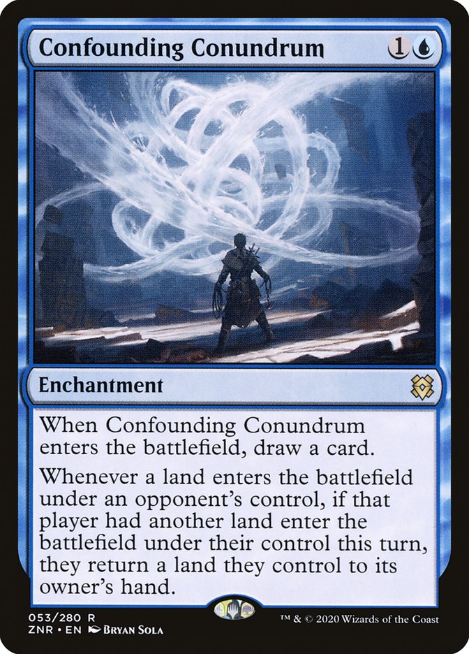 Confounding Conundrum [Zendikar Rising] MTG Single Magic: The Gathering    | Red Claw Gaming