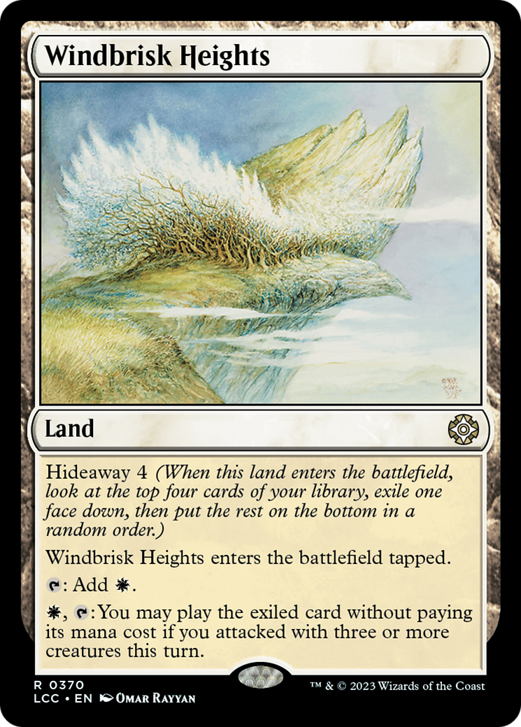 Windbrisk Heights [The Lost Caverns of Ixalan Commander] MTG Single Magic: The Gathering    | Red Claw Gaming