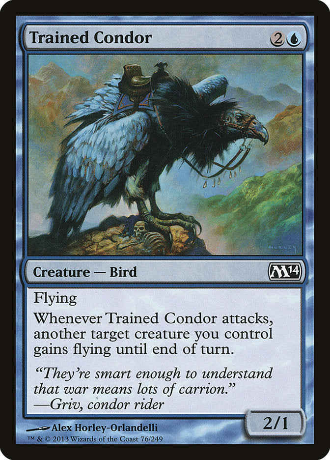 Trained Condor [Magic 2014] MTG Single Magic: The Gathering    | Red Claw Gaming