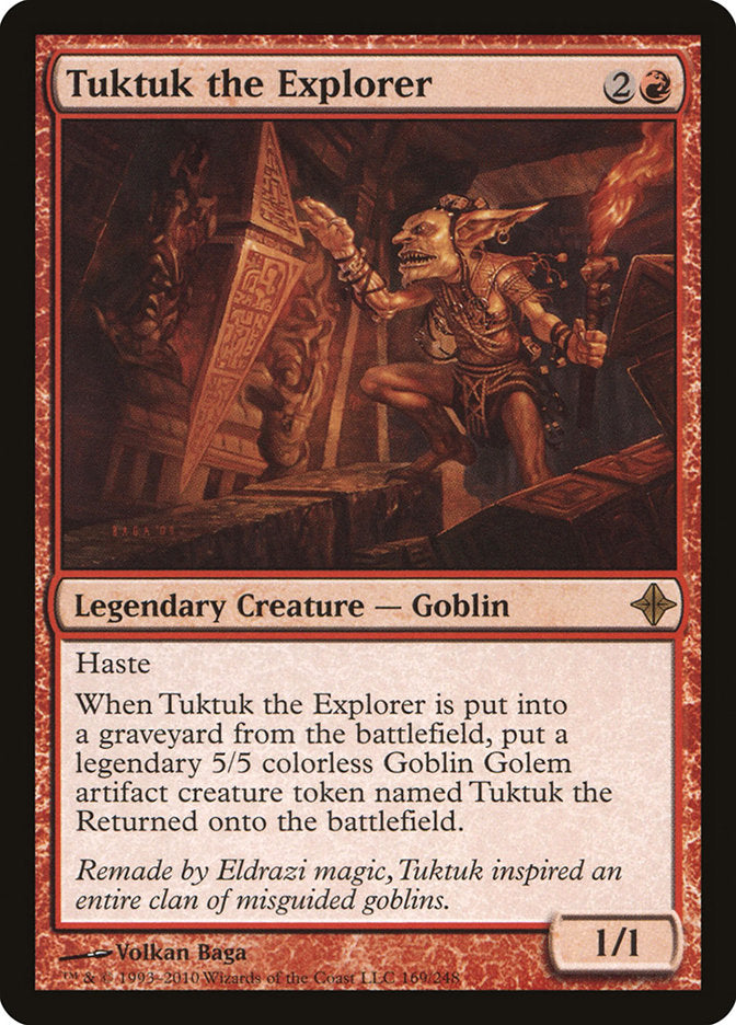 Tuktuk the Explorer [Rise of the Eldrazi] MTG Single Magic: The Gathering    | Red Claw Gaming