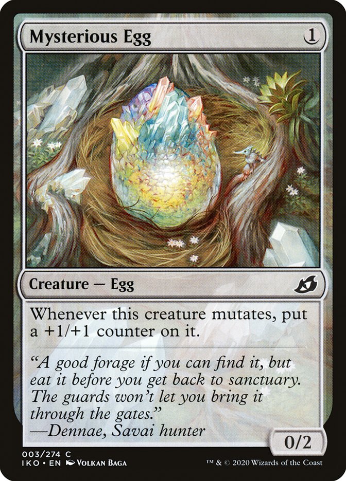 Mysterious Egg [Ikoria: Lair of Behemoths] MTG Single Magic: The Gathering    | Red Claw Gaming