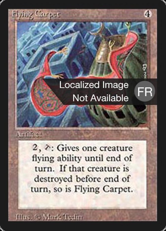 Flying Carpet [Foreign Black Border] MTG Single Magic: The Gathering    | Red Claw Gaming