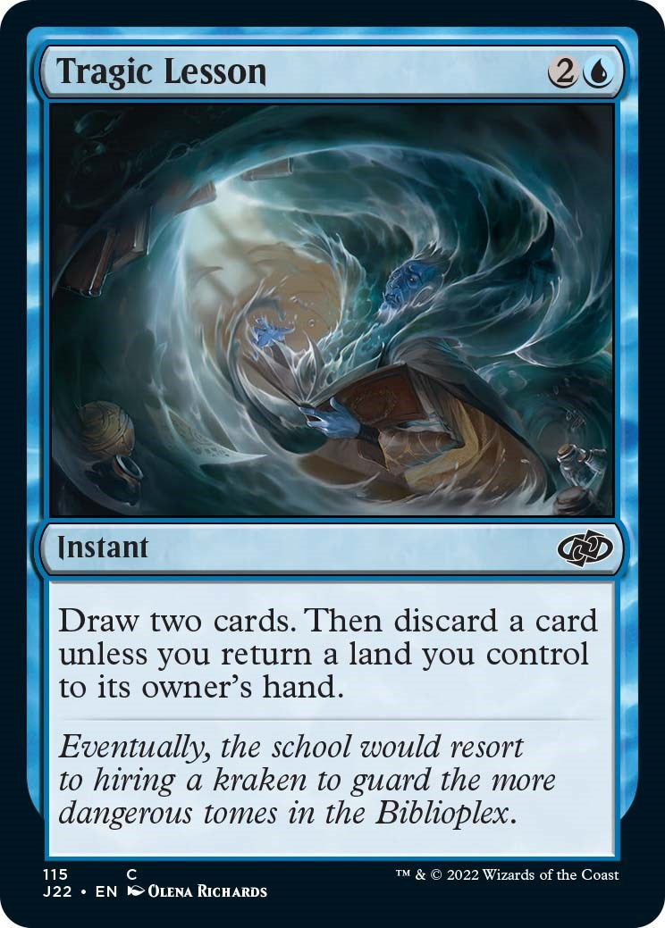 Tragic Lesson [Jumpstart 2022] MTG Single Magic: The Gathering    | Red Claw Gaming