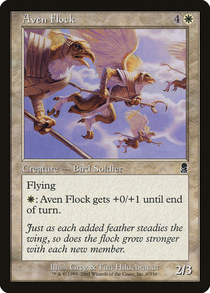 Aven Flock [Odyssey] MTG Single Magic: The Gathering    | Red Claw Gaming