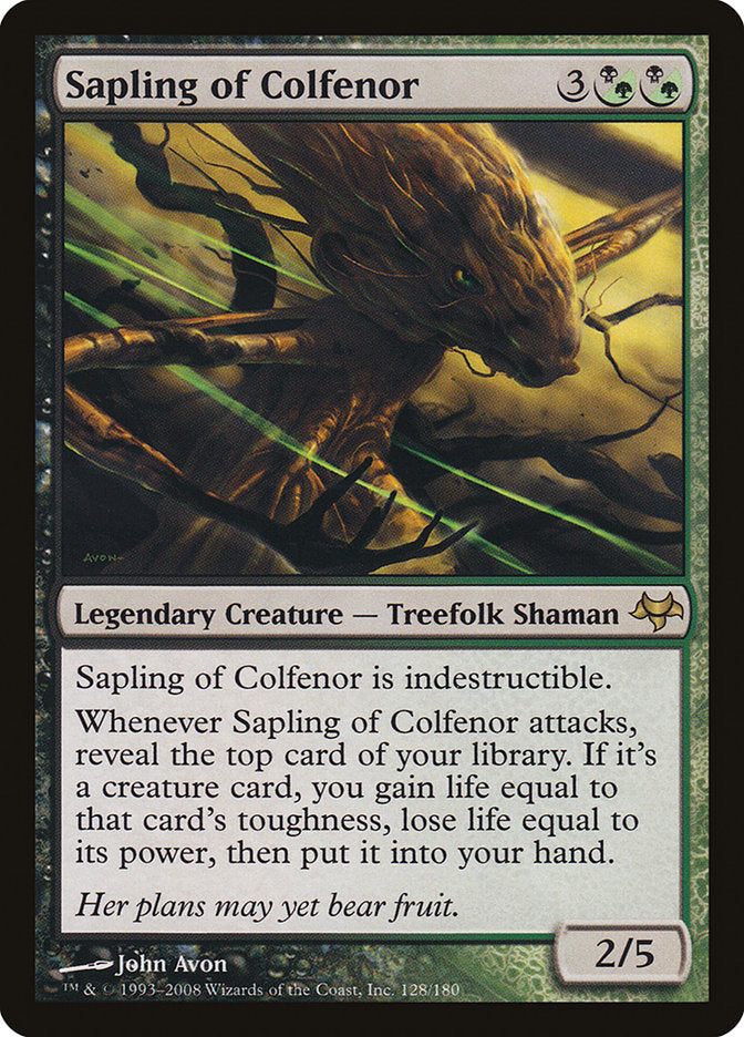 Sapling of Colfenor [Eventide] MTG Single Magic: The Gathering    | Red Claw Gaming