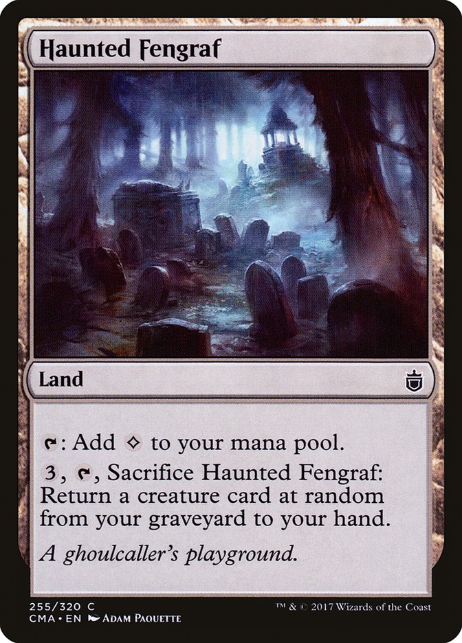 Haunted Fengraf [Commander Anthology] MTG Single Magic: The Gathering    | Red Claw Gaming