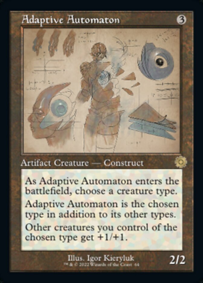 Adaptive Automaton (Retro Schematic) [The Brothers' War Retro Artifacts] MTG Single Magic: The Gathering    | Red Claw Gaming