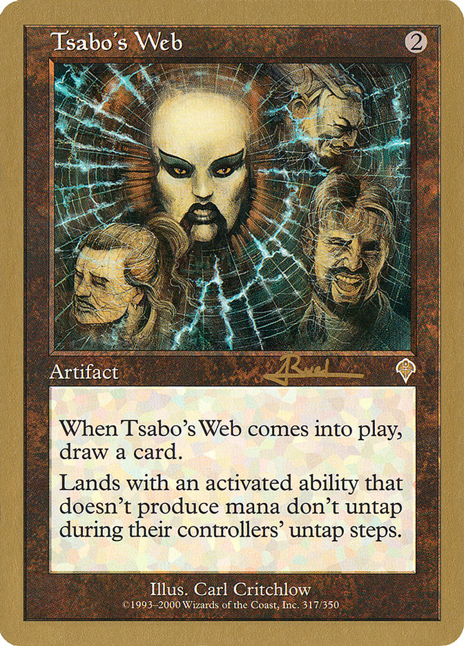 Tsabo's Web (Antoine Ruel) [World Championship Decks 2001] MTG Single Magic: The Gathering    | Red Claw Gaming