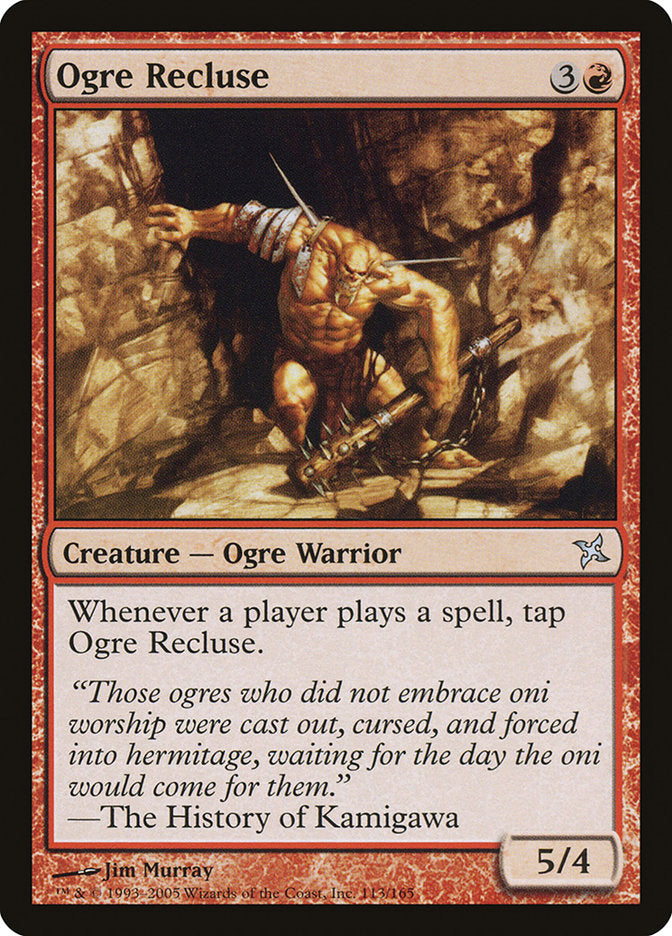 Ogre Recluse [Betrayers of Kamigawa] MTG Single Magic: The Gathering    | Red Claw Gaming