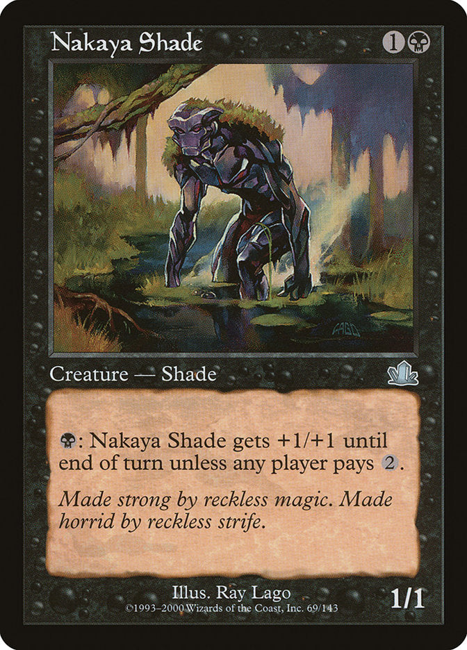 Nakaya Shade [Prophecy] MTG Single Magic: The Gathering    | Red Claw Gaming