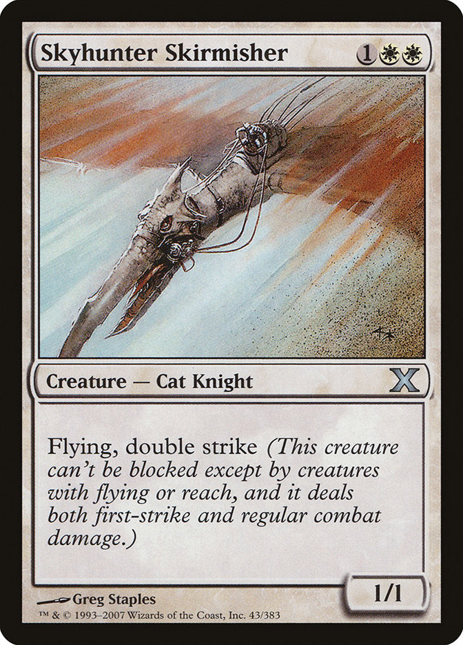 Skyhunter Skirmisher [Tenth Edition] MTG Single Magic: The Gathering    | Red Claw Gaming