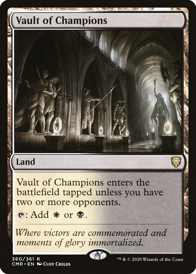 Vault of Champions [Commander Legends] MTG Single Magic: The Gathering    | Red Claw Gaming