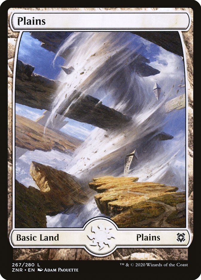 Plains (267) [Zendikar Rising] MTG Single Magic: The Gathering    | Red Claw Gaming