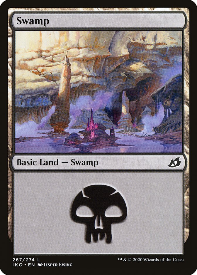 Swamp (267) [Ikoria: Lair of Behemoths] MTG Single Magic: The Gathering    | Red Claw Gaming