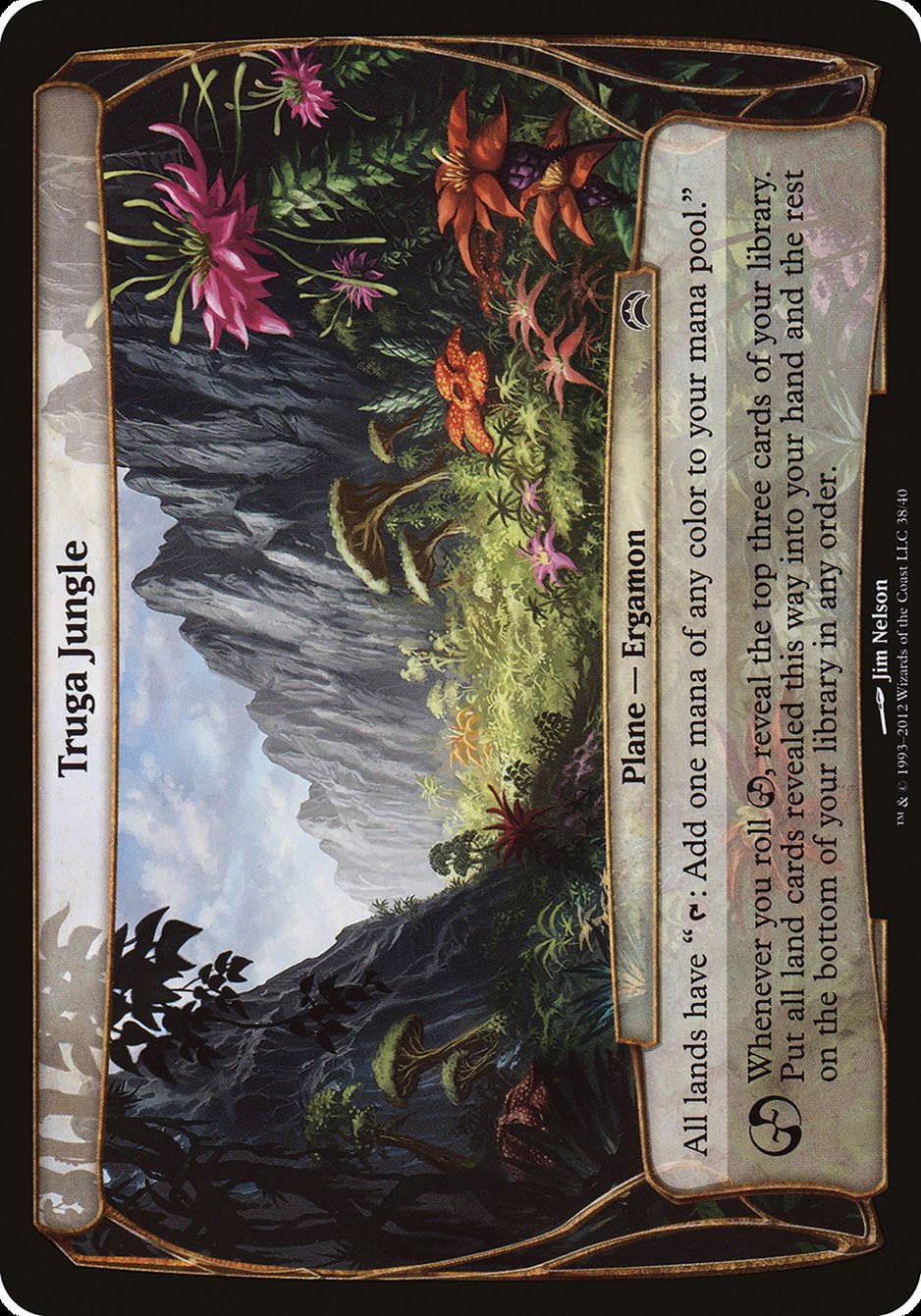 Truga Jungle (Planes) [Planechase 2012 Planes] MTG Single Magic: The Gathering    | Red Claw Gaming