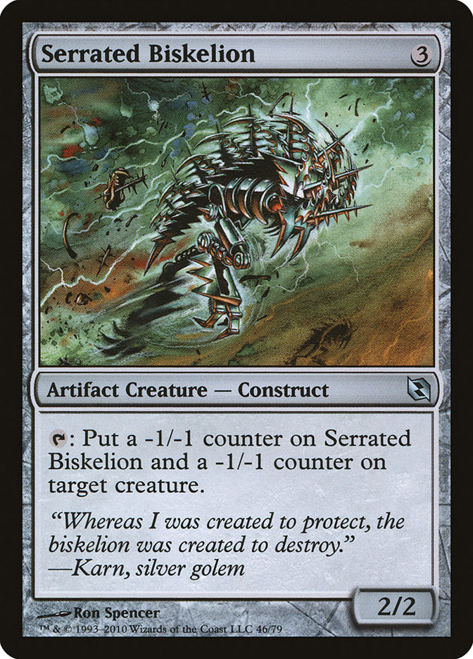 Serrated Biskelion [Duel Decks: Elspeth vs. Tezzeret] MTG Single Magic: The Gathering    | Red Claw Gaming