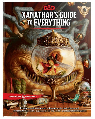 D&D Xanathar's Guide to Everything D&D Book Wizards of the Coast    | Red Claw Gaming